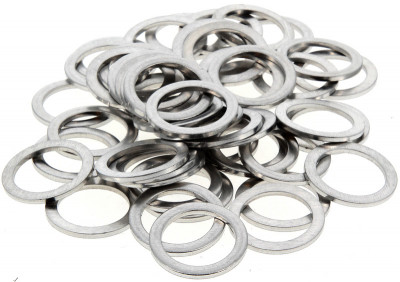 Rondelles alu 16x22x1,5mm vendu en sachet de 50 pièces de la marque Bihr
