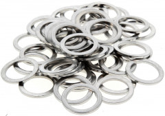 Rondelles alu 16x22x1,5mm vendu en sachet de 50 pièces de la marque Bihr