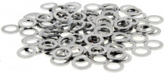 Rondelles alu 6X10X1mm vendu en sachet de 100 Pièces de la marque Bihr