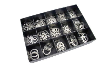 Rondelles alu Assortiment de 400 Pièces vendu en Coffret de marque Bihr