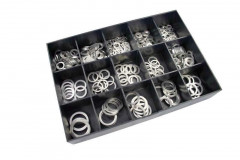 Rondelles alu Assortiment de 400 Pièces vendu en Coffret de marque Bihr