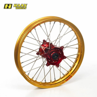 ROUE AR CRF450R '13 19X2, 15X36T JANTE OR MOYEU ROUGE