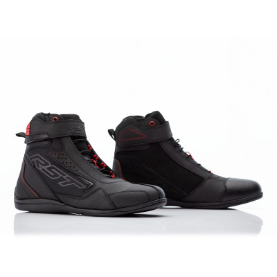 RST FRONTIER LADY BOOT NOIR/ROUGE
