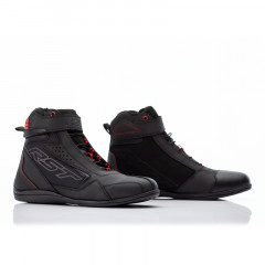 RST FRONTIER LADY BOOT NOIR/ROUGE