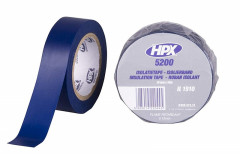 Ruban adhésif isolant HPX couleur bleu 19mm x 10m