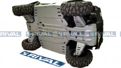 Sabot marque RIVAL - alu 4mm CF Moto Uforce 500/800