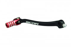 Sélecteur de vitesse rouge Scar | HM CRE 450, HM MOTARD 450, HONDA CRF R 450