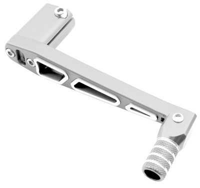 Sélecteur de vitesse alu gris Vparts | APRILIA RS 50, DERBI GPR 50, DERBI GPR R 50