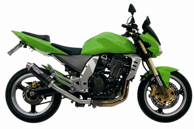 Silencieux double GP carbone Mivv | KAWASAKI Z 1000