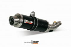 Silencieux double GP carbone Mivv | KAWASAKI Z 1000
