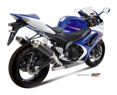 Silencieux double GP carbone Mivv | SUZUKI GSX R 1000