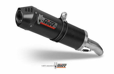 Silencieux Double Oval Carbon Mivv | KAWASAKI Z 1000