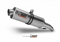 Silencieux Double Oval Classic Inox Mivv | YAMAHA XTR 660, YAMAHA XTX 660