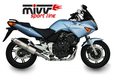 Silencieux Oval Classic Inox Mivv | HONDA CBF 600