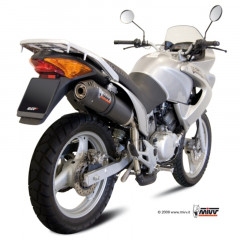 Silencieux Oval Carbone Mivv | HONDA VARADERO XLV 125