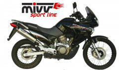 Silencieux Oval Classic Inox Mivv | HONDA TRANSALP XL V 650