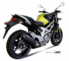 Silencieux Oval Carbone Mivv | SUZUKI GLADIUS SFV 650