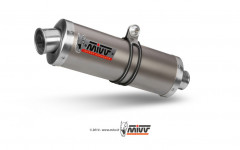 Silencieux Oval Classic titane Mivv | SUZUKI BANDIT GSF 600