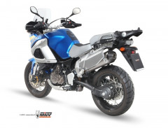Silencieux Oval Carbone Cap Titane Mivv | YAMAHA SUPER TENERE XTZ 1200