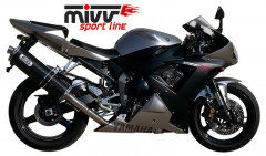 Silencieux Oval Classic carbone Mivv | YAMAHA YZF R1 1000