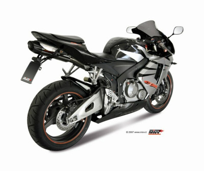 Silencieux Suono inox casquette carbone Mivv | HONDA CBR RR 600