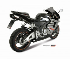 Silencieux Suono inox casquette carbone Mivv | HONDA CBR RR 600