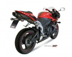 Silencieux Suono inox casquette carbone Mivv | HONDA CBR RR 600
