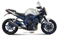 Silencieux Suono inox brossé noir casquette carbone Mivv | YAMAHA FAZER FZ1 1000, YAMAHA FZ1 1000