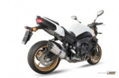 Silencieux Suono inox casquette carbone Mivv | YAMAHA FZ8 800