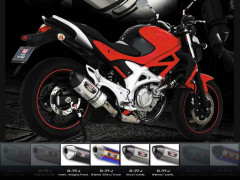 Silencieux R77-J inox casquette carbone Yoshimura | SUZUKI GLADIUS SFV 650