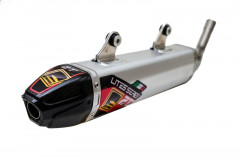 Silencieux Carby en aluminium avec casquette carbone Fresco | TM ENDURO 250, TM ENDURO 300