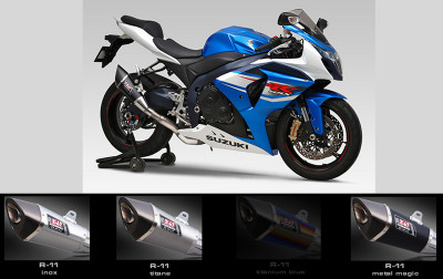 Silencieux R-11 inox Yoshimura | SUZUKI GSX R 1000, SUZUKI GSX R ABS 1000