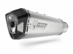 Silencieux Delta Race inox casquette carbone Mivv | KAWASAKI KLZ VERSYS 1000