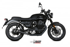 Silencieux Ghibli inox noir Mivv | Moto MOTO GUZZI
