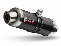 Silencieux GP inox noir casquette inox Mivv | Moto SUZUKI