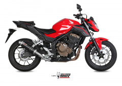 Silencieux GP inox noir MIVV | HONDA CB F 500