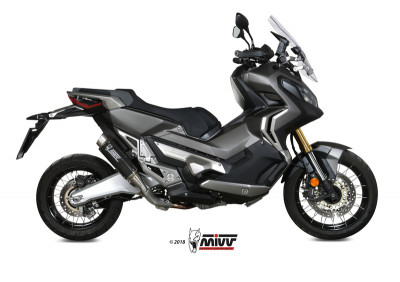 Silencieux GP Pro carbone casquette inox Mivv | HONDA X-ADV DCT ABS (RC95) 750