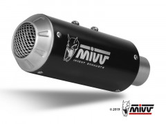 Silencieux MK3 Steel noir avec casquette inox Mivv | Moto YAMAHA