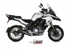 Silencieux Oval Carbone casquette carbone Mivv | BENELLI TRK 500