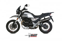 Silencieux Oval Carbone casquette carbone Mivv | V85 TT 850, V85 TT TRAVEL 850