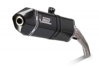 Silencieux Speed Edge Steel Noir Mivv | HONDA AFRICA TWIN CRF L 1000, HONDA AFRICA TWIN DCT 1000