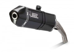 Silencieux Speed Edge Steel Noir Mivv | HONDA AFRICA TWIN CRF L 1000, HONDA AFRICA TWIN DCT 1000
