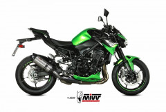 Silencieux Suono inox casquette carbone Mivv | KAWASAKI Z 900