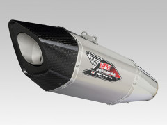 Silencieux R-11SQ inox Satin casquette carbone Yoshimura | Moto SUZUKI