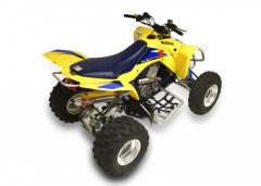 Silencieux RS2 inox casquette acier Yoshimura | KFX 400, QUADSPORT LTZ 400