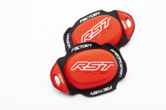 Slider genou rouge marque RST Factory Reverse Velcro