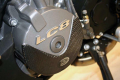 Slider moteur en carbone gauche R&G Ktm Superduke 990, R année 05-10