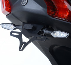 Support de plaque marque R&G RACING noir Yamaha T-Max 530