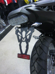 Support de plaque marque V PARTS noir Honda NC750X