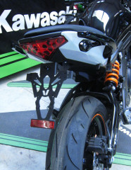Support de plaque marque V PARTS noir Kawasaki ER6